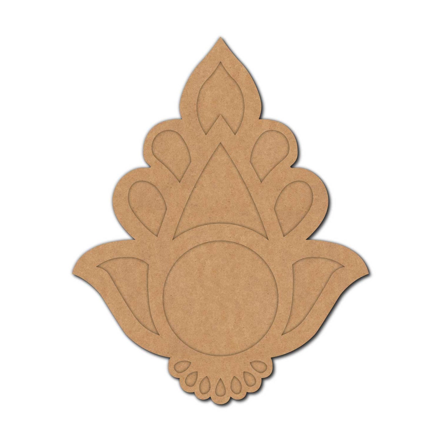 Diya Tealight Holder MDF Design 157