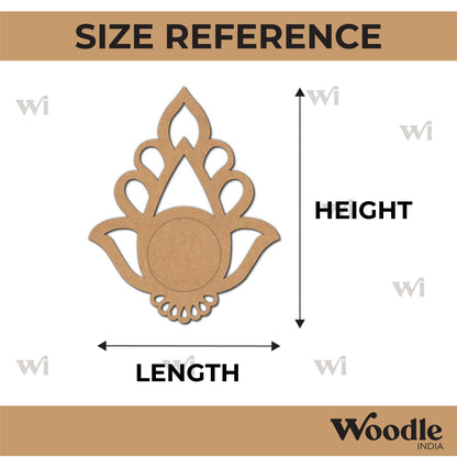 Diya Tealight Holder MDF Design 158