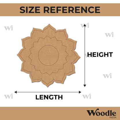 Diya Tealight Holder MDF Design 159