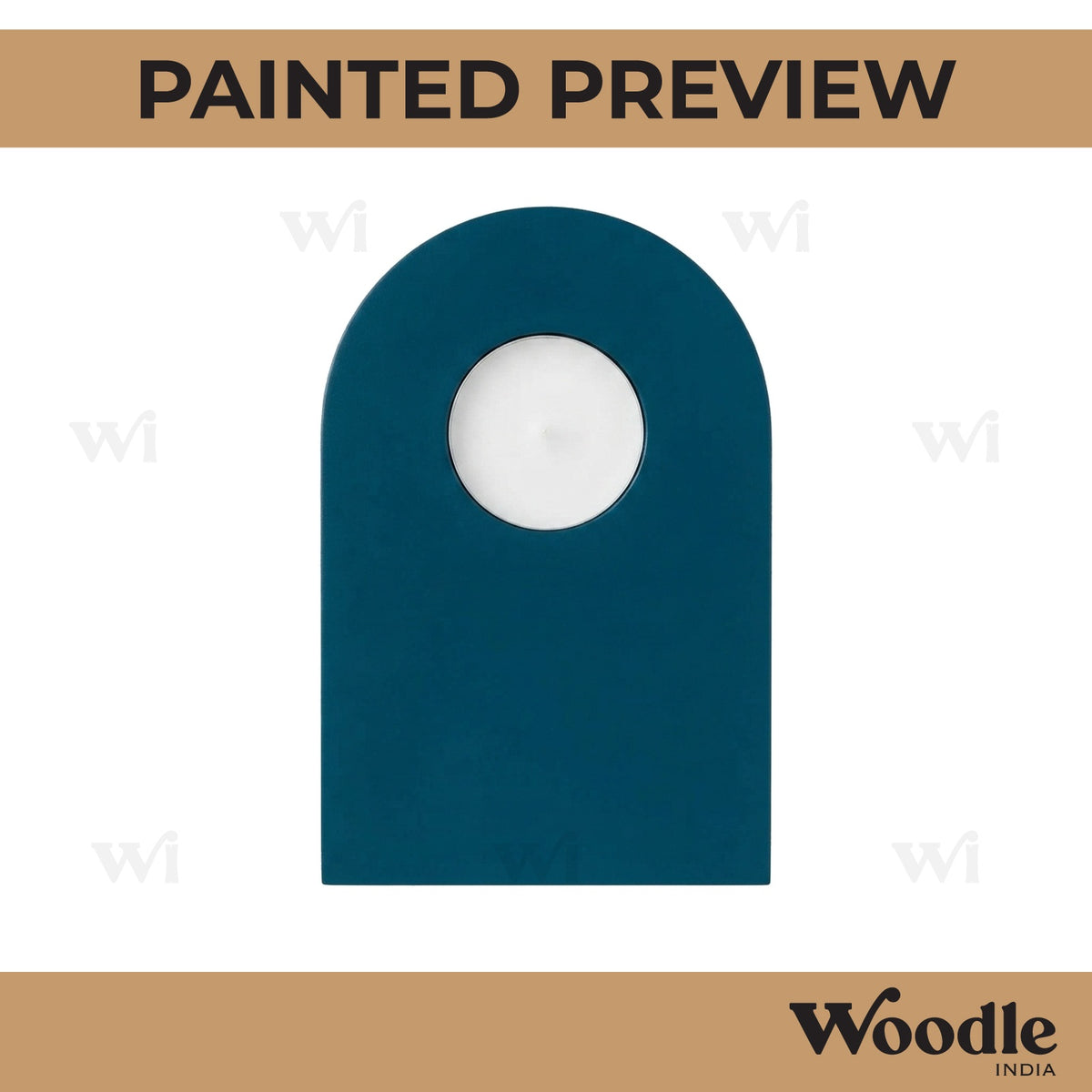 Diya Tealight Holder MDF Design 161