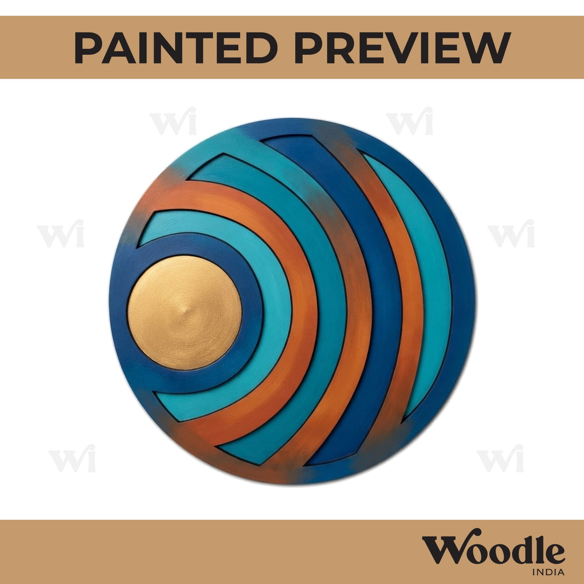Diya Tealight Holder MDF Design 162