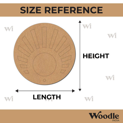 Diya Tealight Holder MDF Design 164