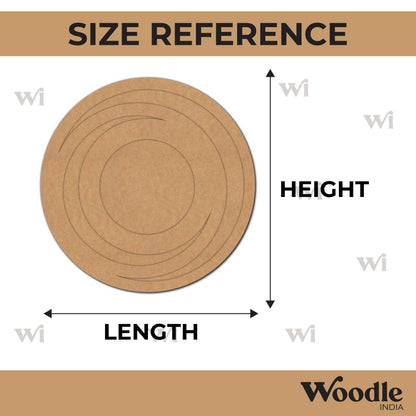 Diya Tealight Holder MDF Design 165
