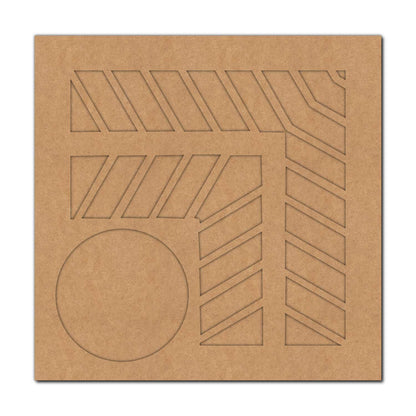 Diya Tealight Holder MDF Design 166