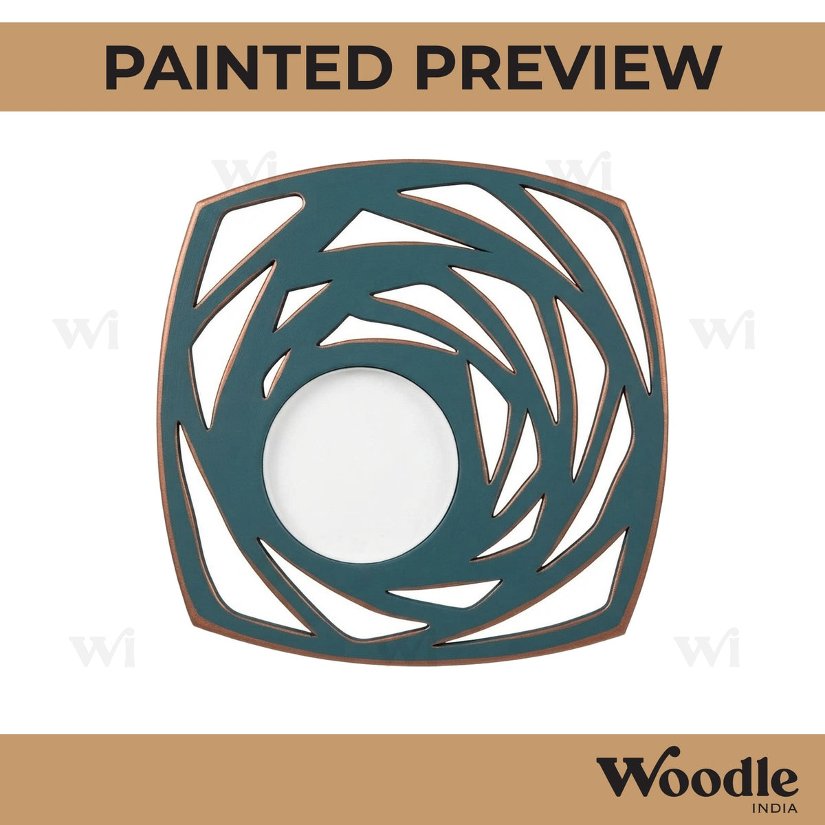 Diya Tealight Holder MDF Design 175