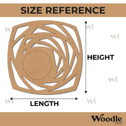 Diya Tealight Holder MDF Design 175