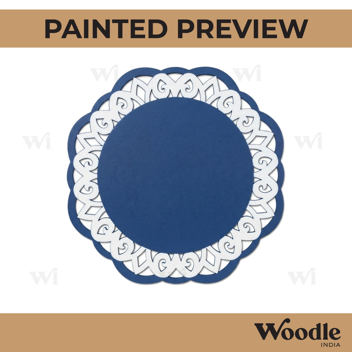 Diya Tealight Holder MDF Design 178