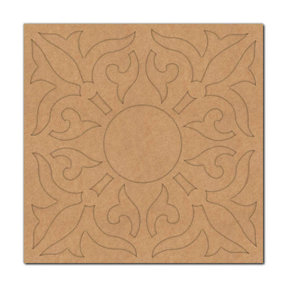 Diya Tealight Holder MDF Design 180