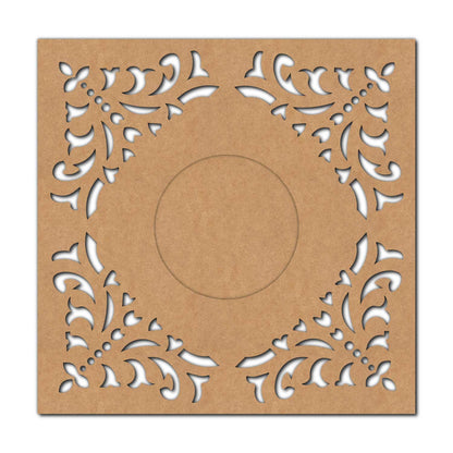 Diya Tealight Holder MDF Design 182