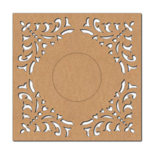 Diya Tealight Holder MDF Design 182
