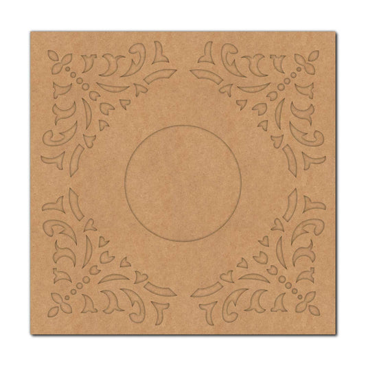 Diya Tealight Holder MDF Design 183