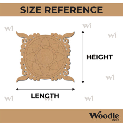 Diya Tealight Holder MDF Design 184