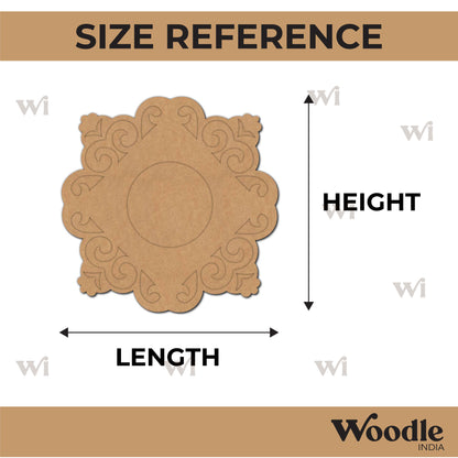 Diya Tealight Holder MDF Design 185