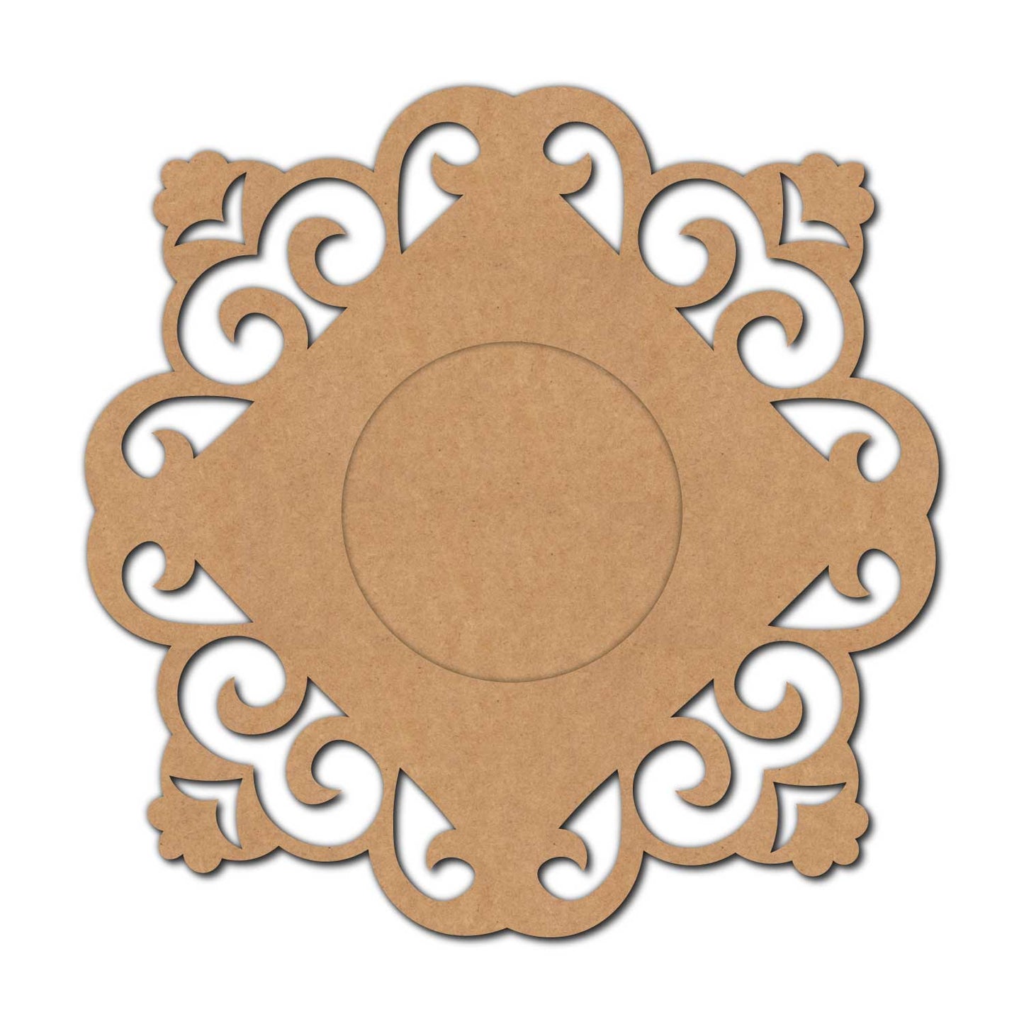 Diya Tealight Holder MDF Design 186