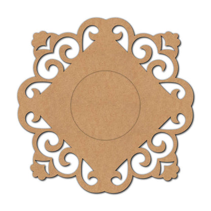 Diya Tealight Holder MDF Design 186