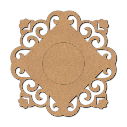 Diya Tealight Holder MDF Design 186