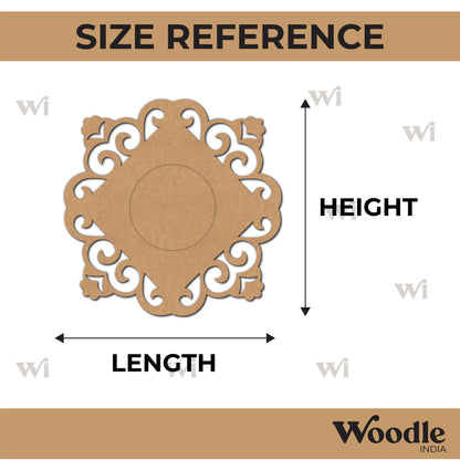 Diya Tealight Holder MDF Design 186