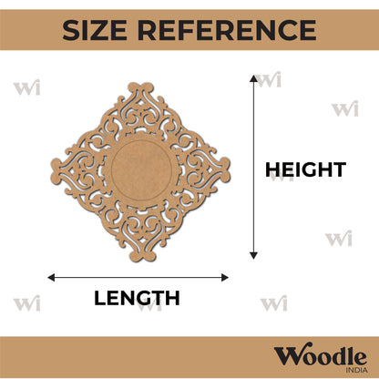 Diya Tealight Holder MDF Design 188