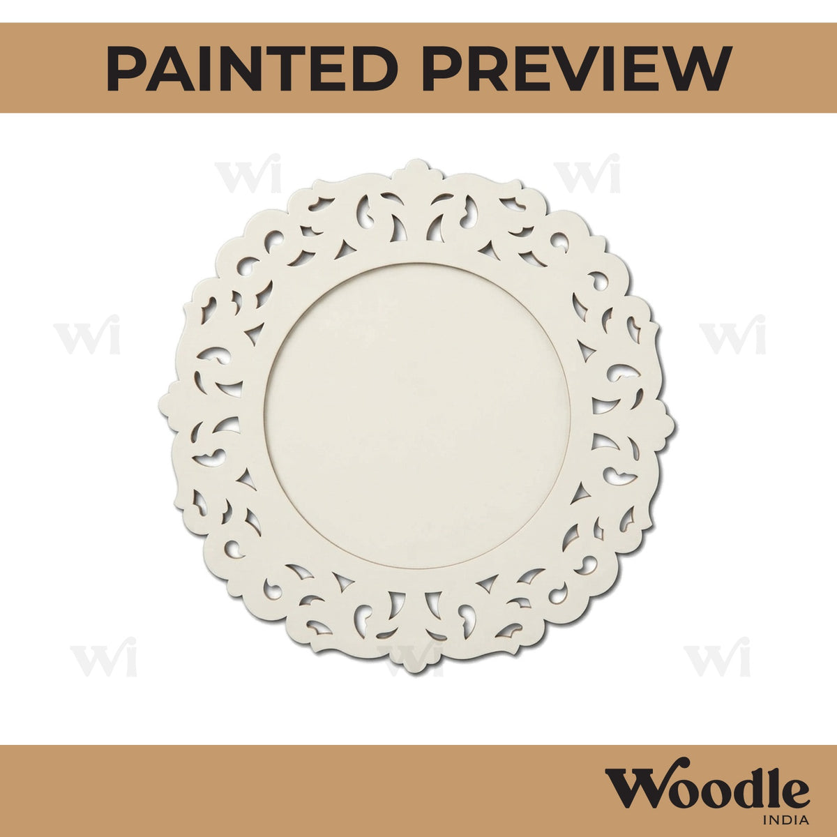Diya Tealight Holder MDF Design 189