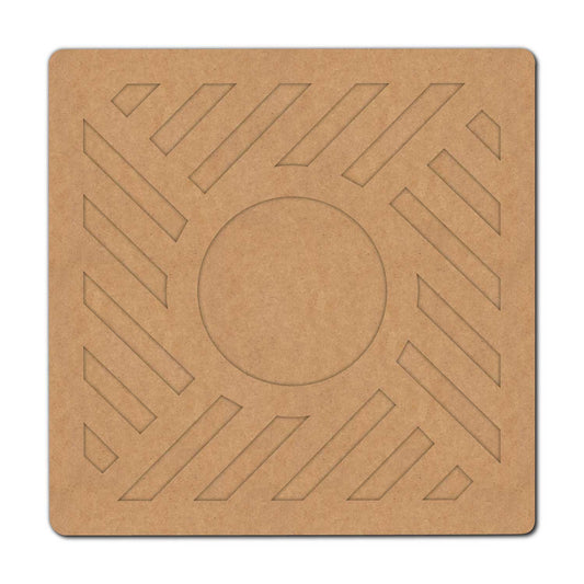 Diya Tealight Holder MDF Design 192