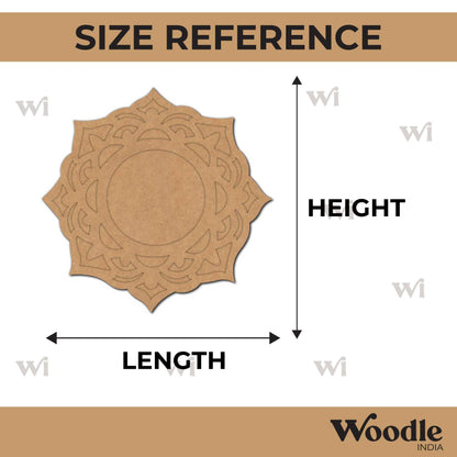 Diya Tealight Holder MDF Design 198
