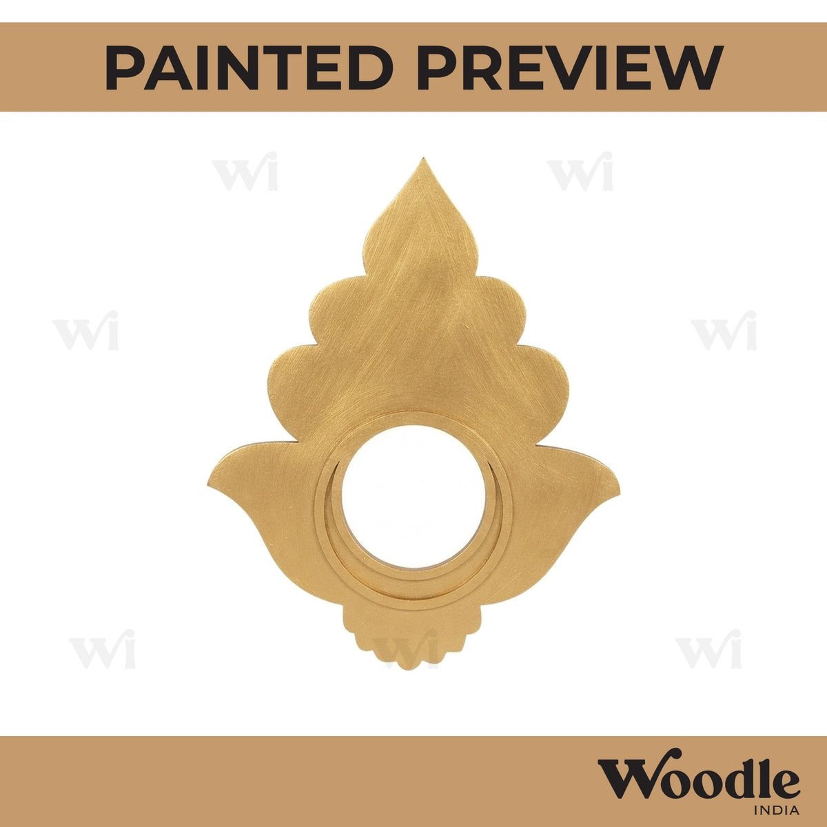 Diya Tealight Holder MDF Design 199