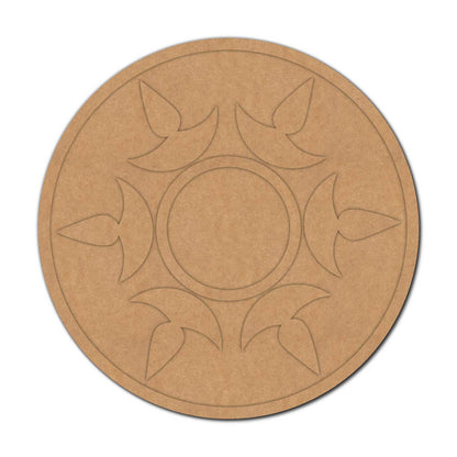 Diya Tealight Holder MDF Design 200