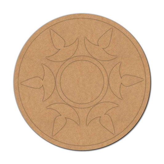 Diya Tealight Holder MDF Design 200