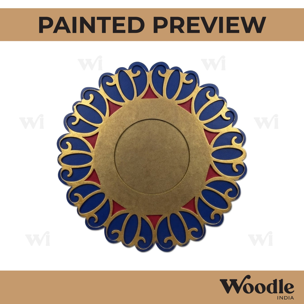 Diya Tealight Holder MDF Design 202