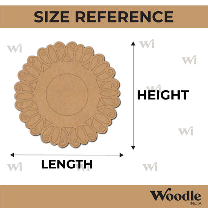 Diya Tealight Holder MDF Design 202