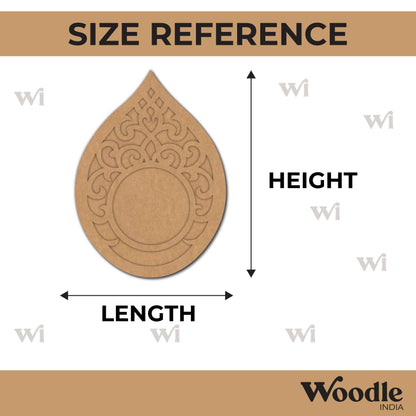 Diya Tealight Holder MDF Design 206