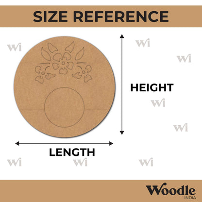 Diya Tealight Holder MDF Design 208