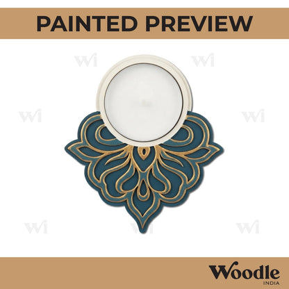Diya Tealight Holder MDF Design 209
