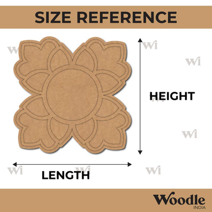Diya Tealight Holder MDF Design 212