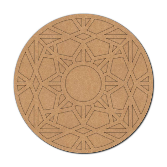 Diya Tealight Holder MDF Design 214