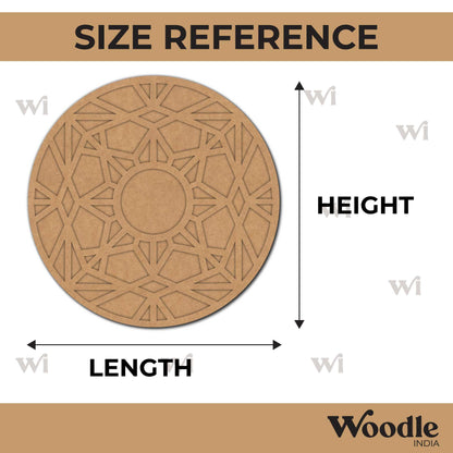 Diya Tealight Holder MDF Design 214