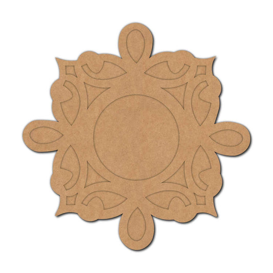 Diya Tealight Holder MDF Design 216