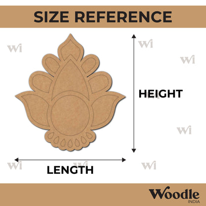 Diya Tealight Holder MDF Design 218