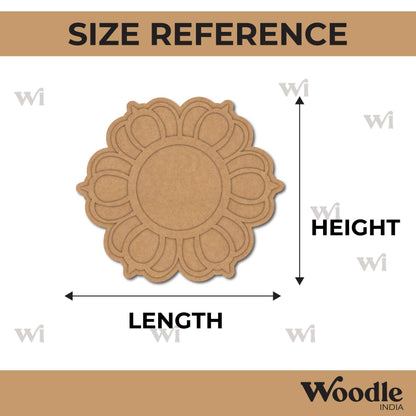 Diya Tealight Holder MDF Design 219