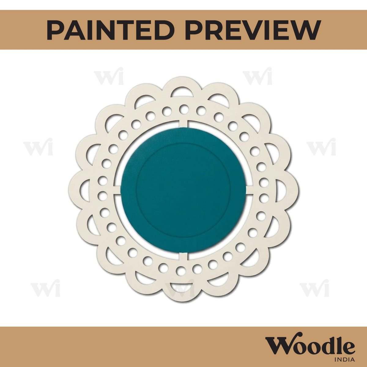 Diya Tealight Holder MDF Design 220
