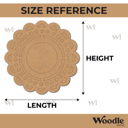 Diya Tealight Holder MDF Design 221