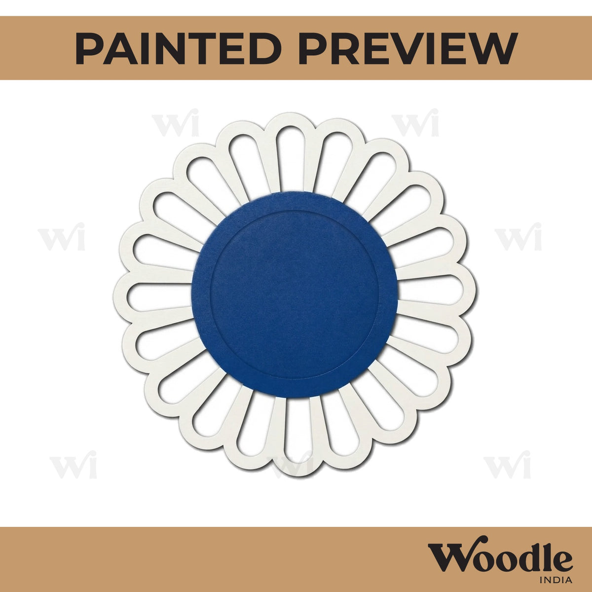 Diya Tealight Holder MDF Design 223