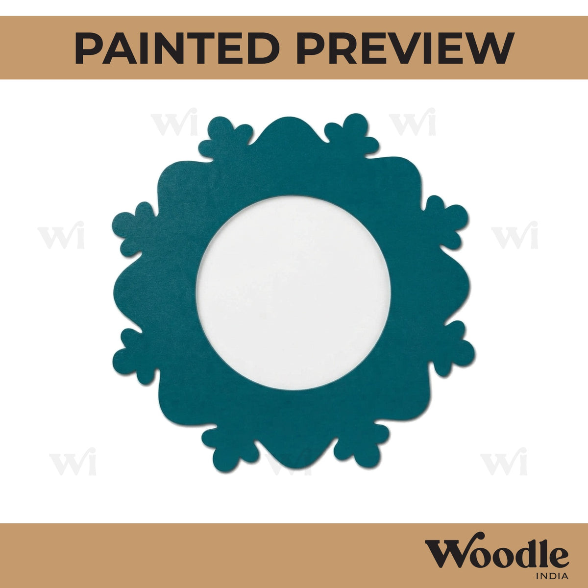 Diya Tealight Holder MDF Design 224