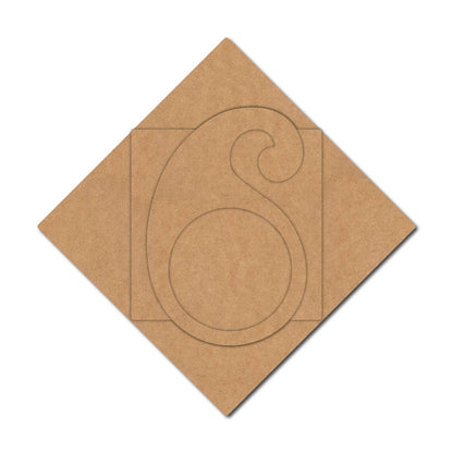 Diya Tealight Holder MDF Design 225