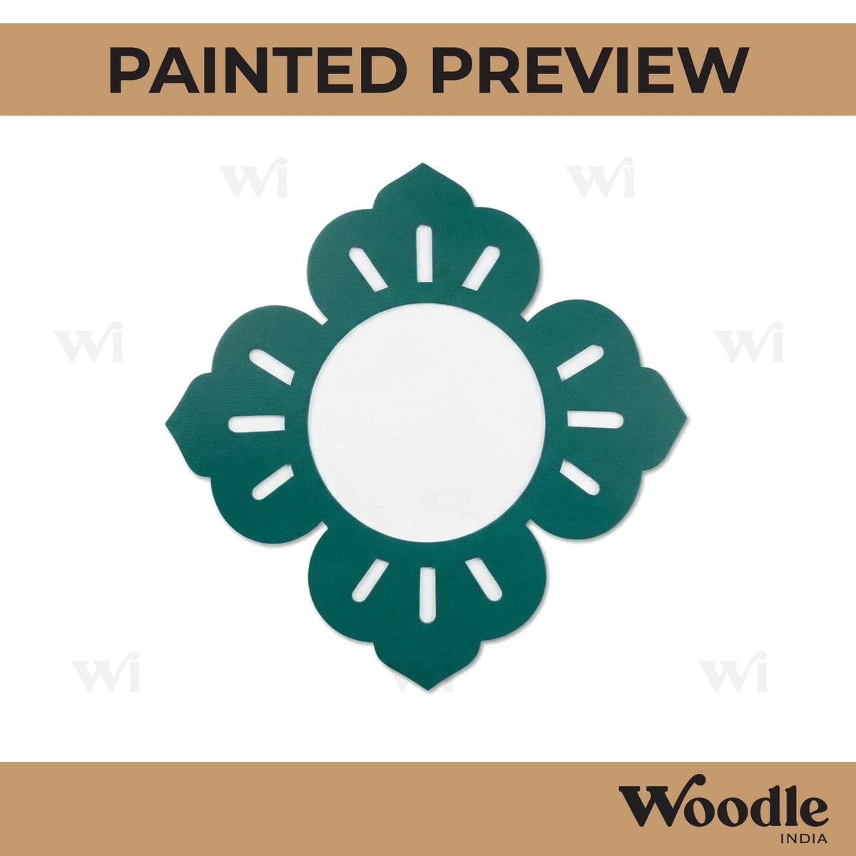 Diya Tealight Holder MDF Design 229