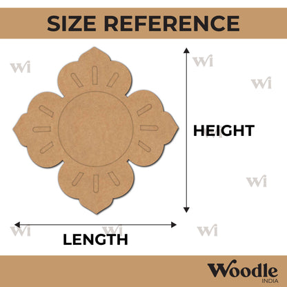 Diya Tealight Holder MDF Design 229