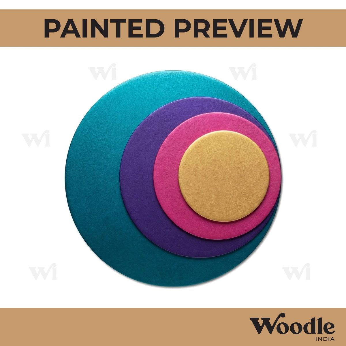 Diya Tealight Holder MDF Design 230