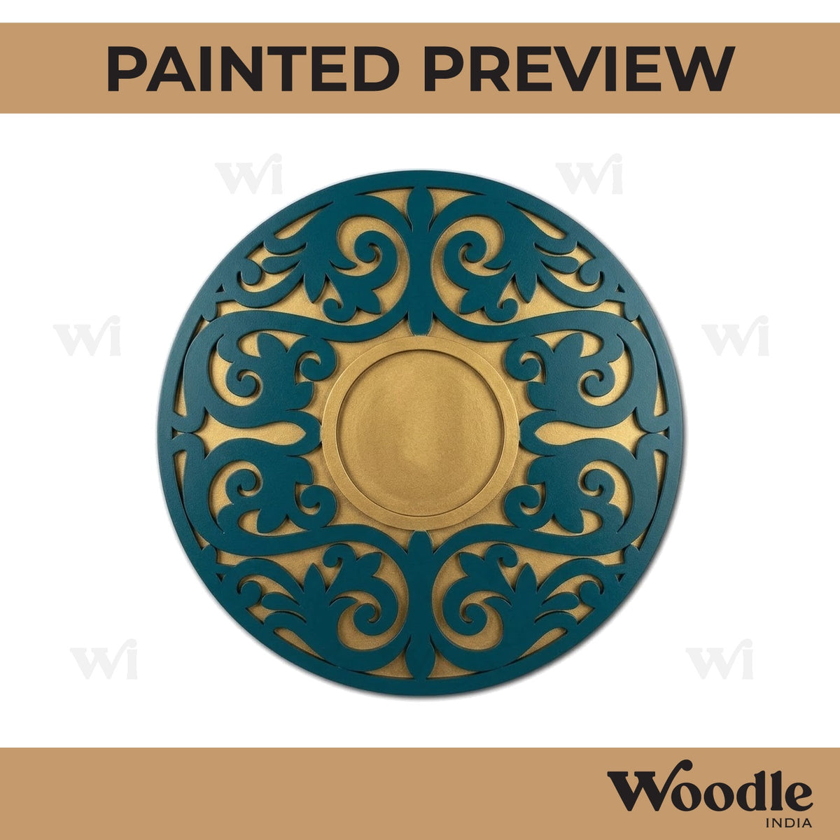 Diya Tealight Holder MDF Design 233