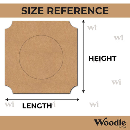 Diya Tealight Holder MDF Design 236
