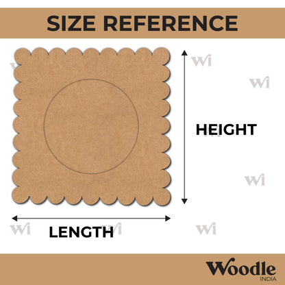 Diya Tealight Holder MDF Design 238
